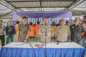 Kapolres Sergai Pimpin Pengungkapan Kasus Tindak Pidana Begal