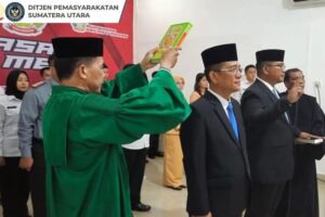 Pelantikan dan Pengambilan Sumpah Jabatan Non Manajerial, Yudi Suseno Tekankan Laksanakan Tugas Dengan Baik