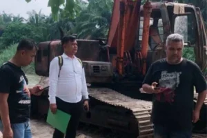 Polres Batu Bara Amankan 5 Orang Pelaku Penambangan Ilegal